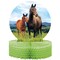 Party Central Pack of 6 Green Horse and Pony Centerpieces 12"